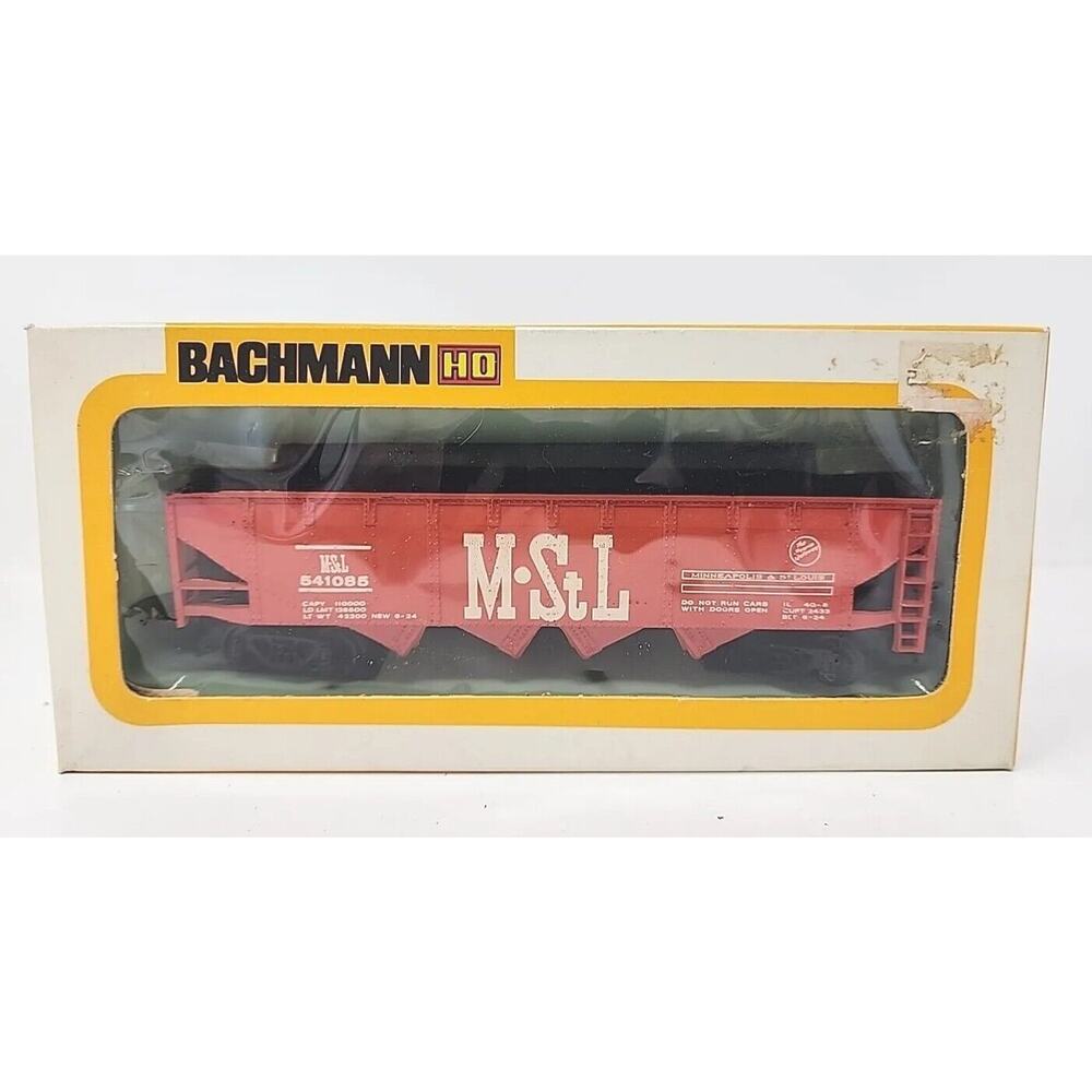 Bachmann HO Scale Minneapolis & St Louis 42’ Open Hopper‎ Train Car U101